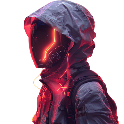 arafed image man gas mask hood generative ai e1716994123409